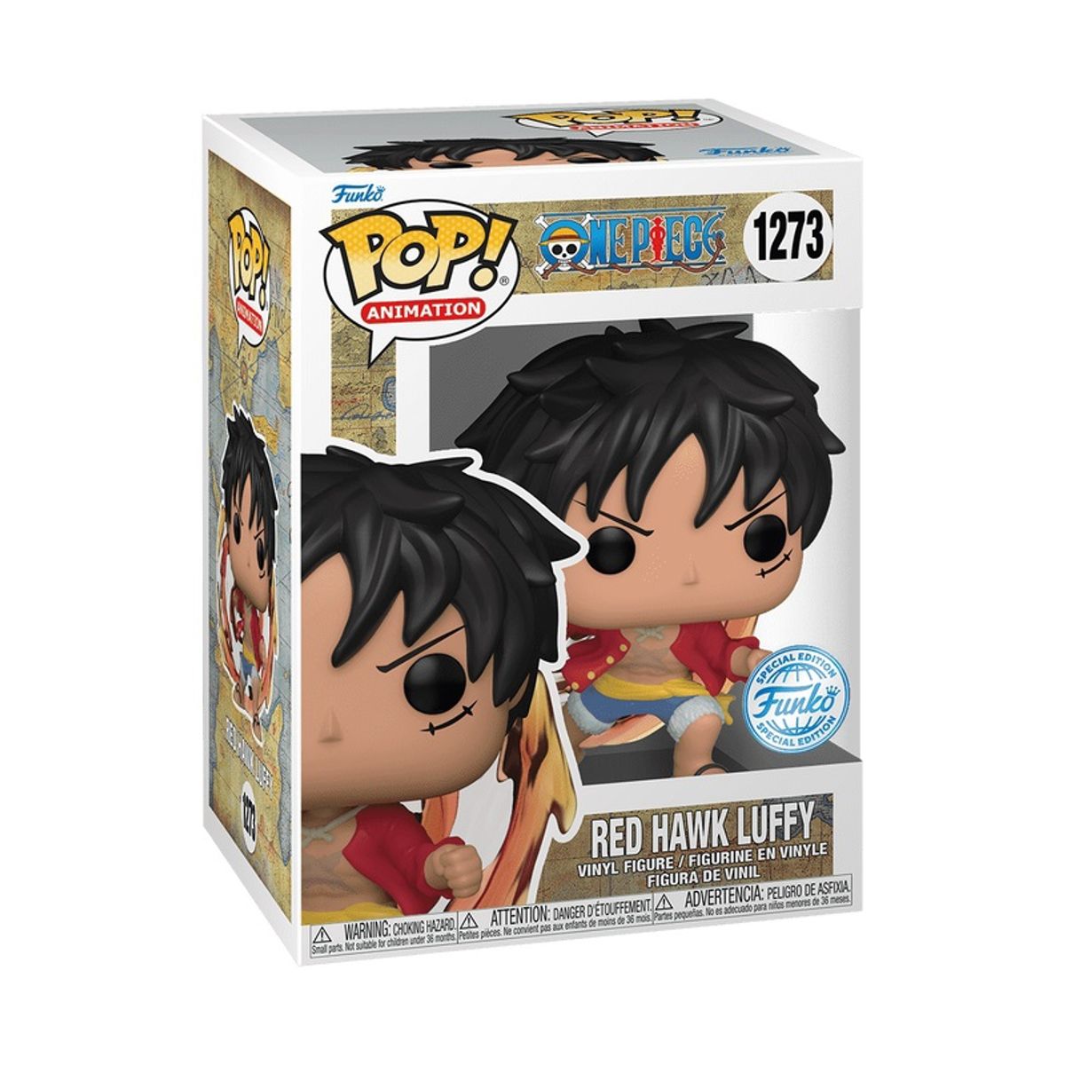 FUNKO - Funko Pop One Piece Red Hawk Luffy 1273