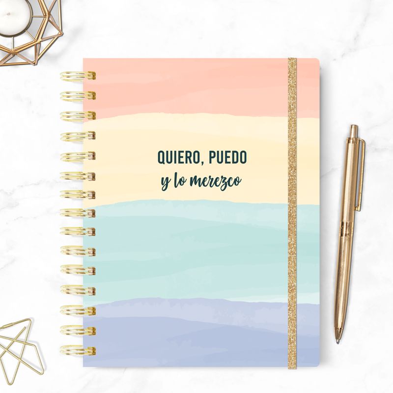 FATI - Planner anual no fechado Quiero puedo y lo merezco