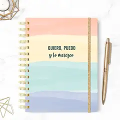 FATI - Planner anual no fechado Quiero puedo y lo merezco