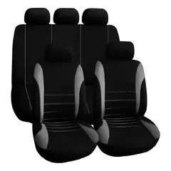 GENERICO - Set Funda Universal Cubre Asiento Automóvil 10 Piezas Coche