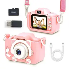 GENERICO - Cámara Digital Hd 1080p Con Tarjeta De 32gb Para Niños