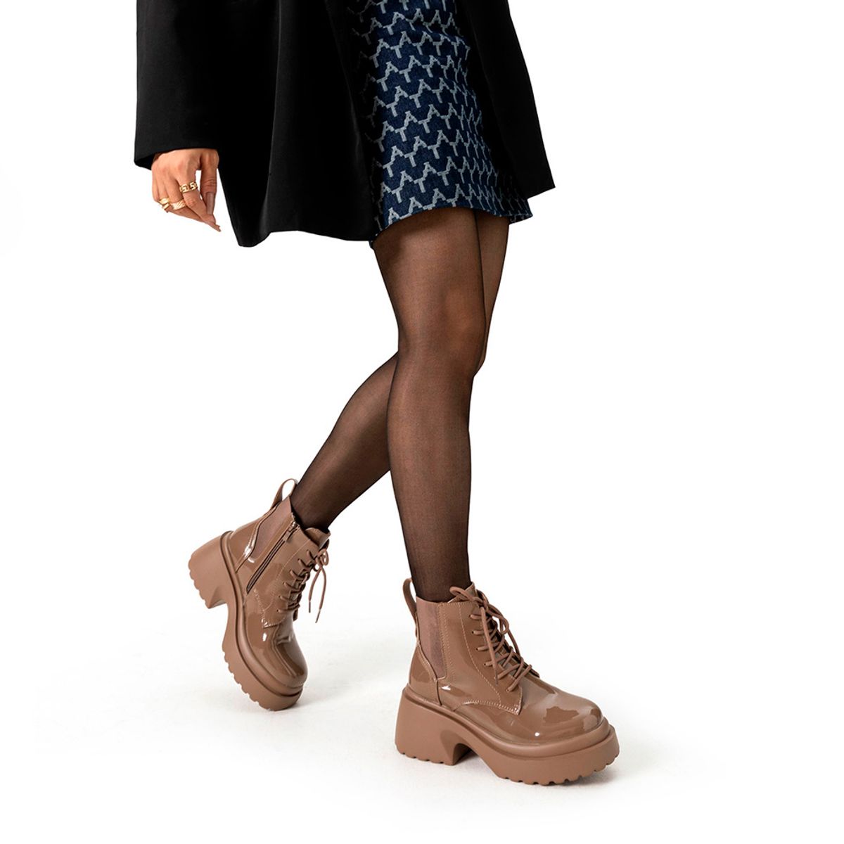 WEIDE - Botin Caqui Casual Weide DH67