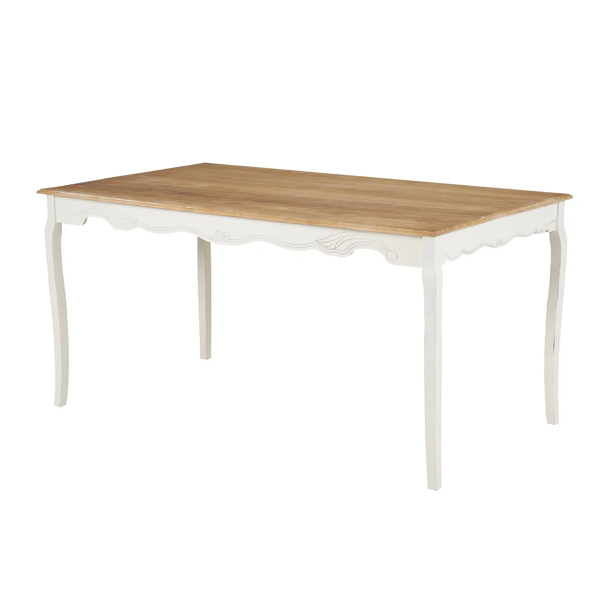 ELEMENT DESIGN - Mesa de Comedor Vintage 6 Personas 160×90×78CM