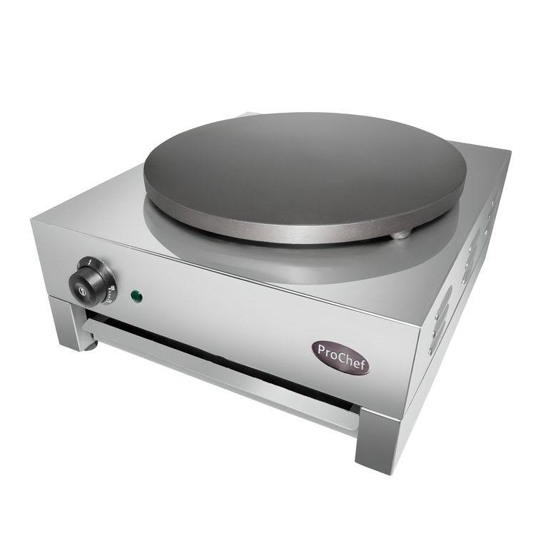 PROCHEF Crepera Electrica Industrial 40 cm. Acero Inox.