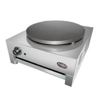 Crepera Electrica Industrial 40 cm. Acero Inox.