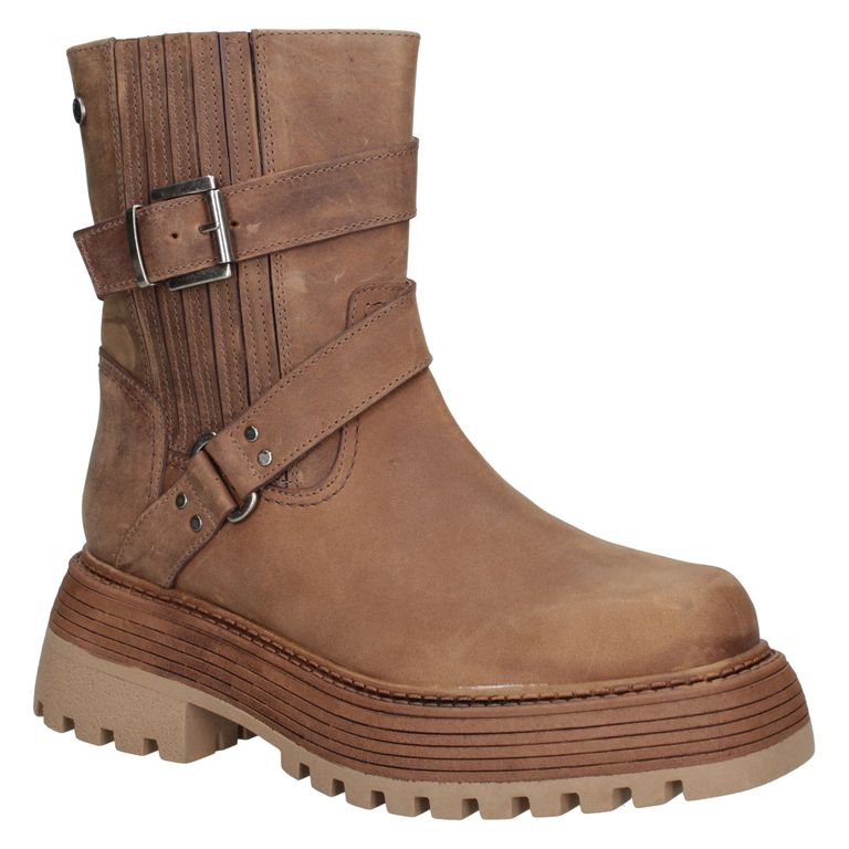 Bota Casual Mujer Marrón