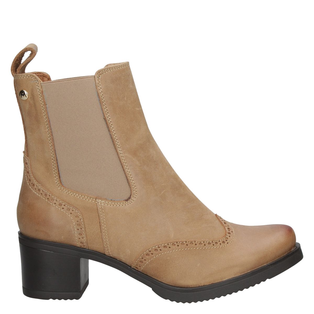 MINGO - Botín Casual Mujer Marrón claro Mingo