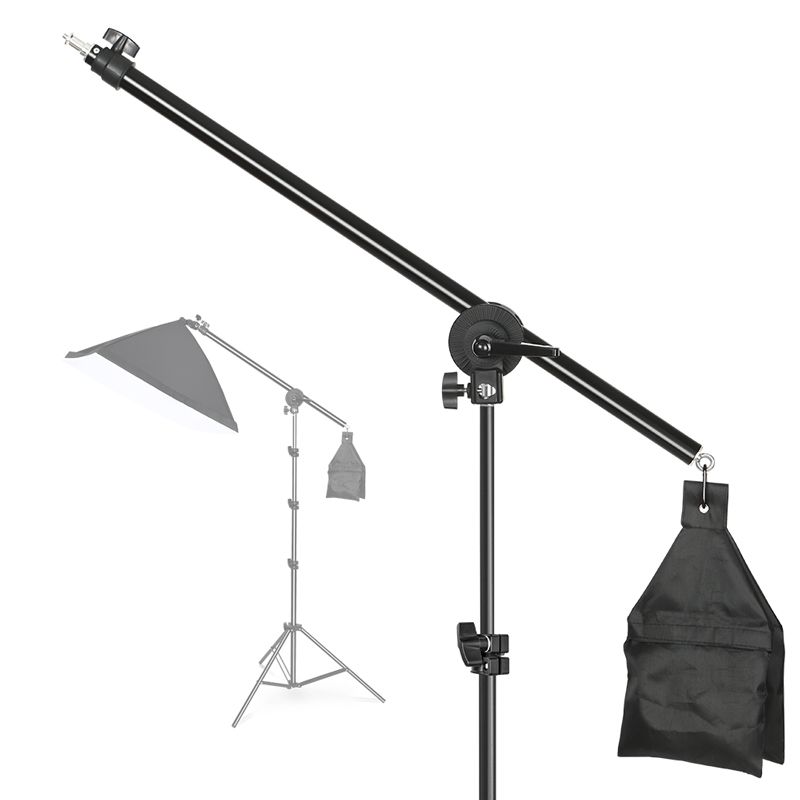 GENERICO - BRAZO EXTENSIÓN PARA ILUMINACIÓN 59 A 135CM