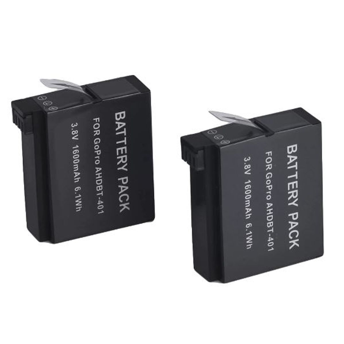 GENERICO - 2 BATERÍAS GOPRO 4 ALTERNATIVA