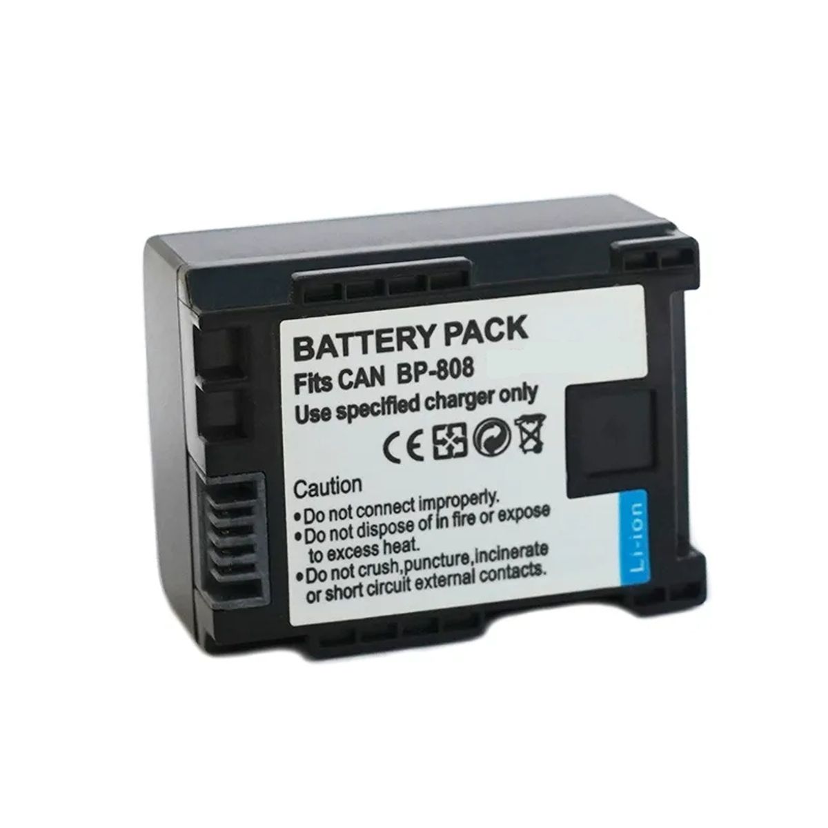GENERICO - BATERÍA BP-808 CANON ALTERNATIVA