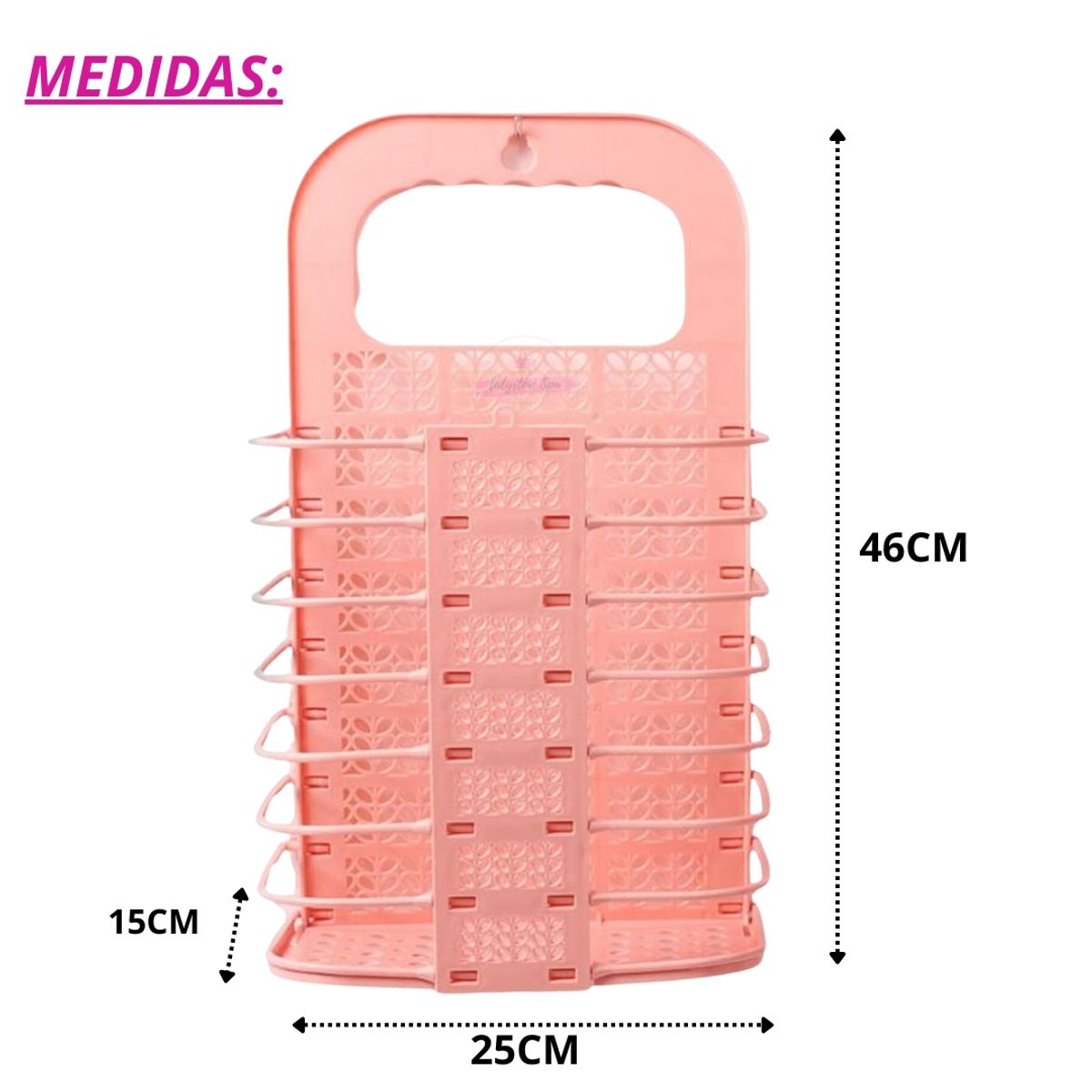 GENERICO - Cestos Para Lavadora Plegables Cestas De Lavandería Plegable Rosa