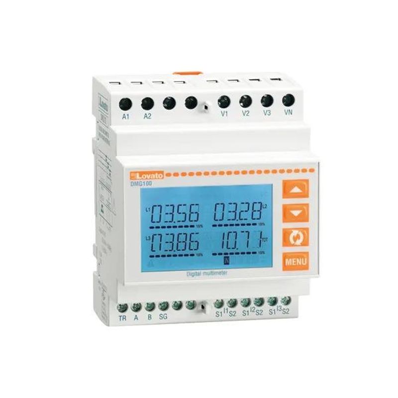 LOVATO - MULTIMETRO DIGITAL PANTALLA LCD USO TTCC PUERTO RS485 LOVATO