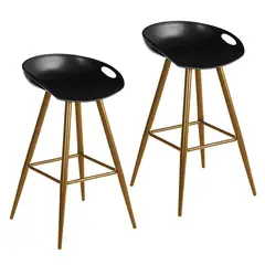 NOVAHUS - Pack 2 Pisos de Bar Wave Negro