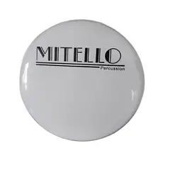 MITELLO - Parche Batidor Bordonero Blanco 14 pulg