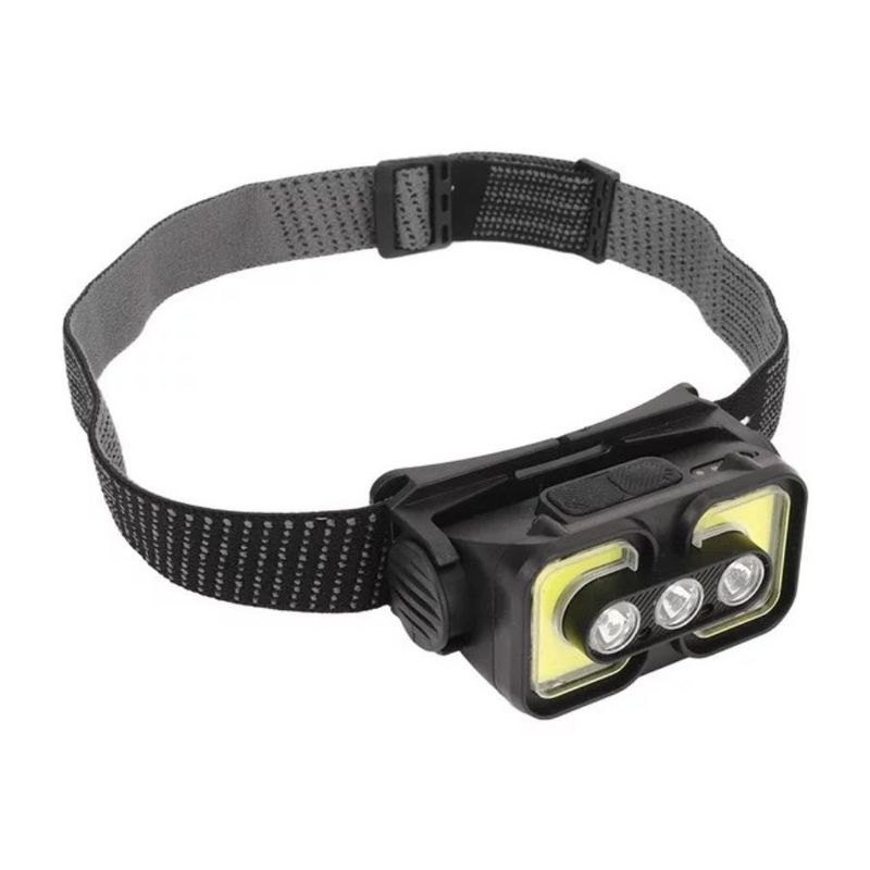 GENERICO - Linterna Frontal Led Recargable Cinturón Elástico Luz Faro
