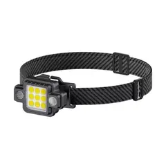 GENERICO - Linterna Lampara Led Frontal Minero Recargable Camping