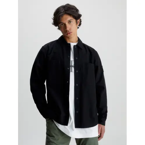 CALVIN KLEIN - Camisa Essentials Ripstop Negro