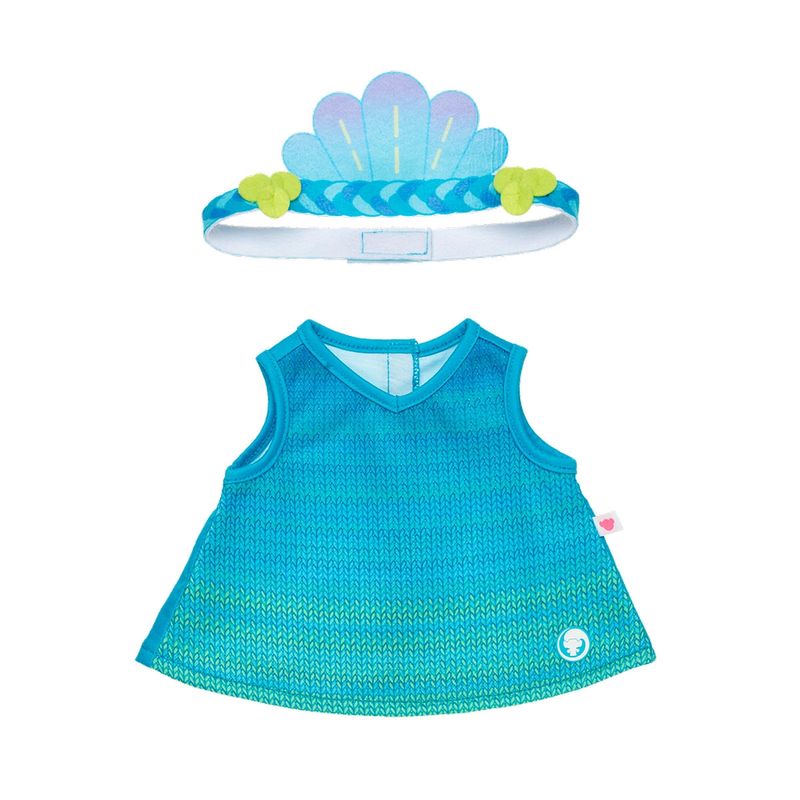 BUILD A BEAR - Vestido Azul Poppy Trolls Build-A-Bear
