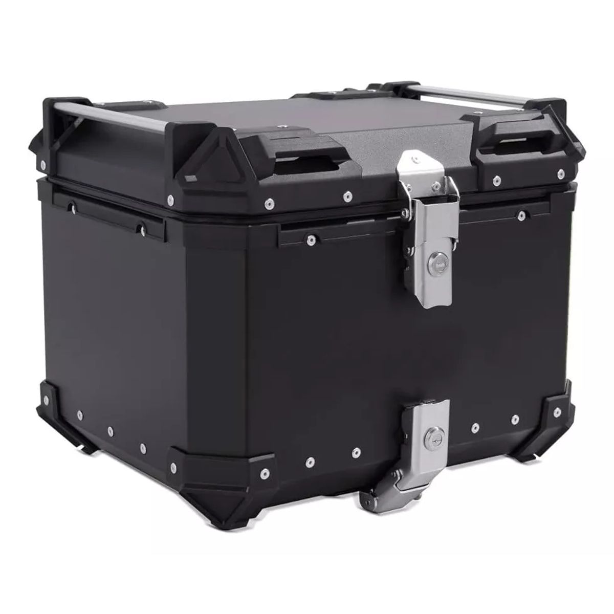 GENERICO - Maleta Para Moto Top Case Aleacion Aluminio 55 Litros