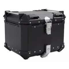 GENERICO - Maleta Para Moto Top Case Aleacion Aluminio 55 Litros