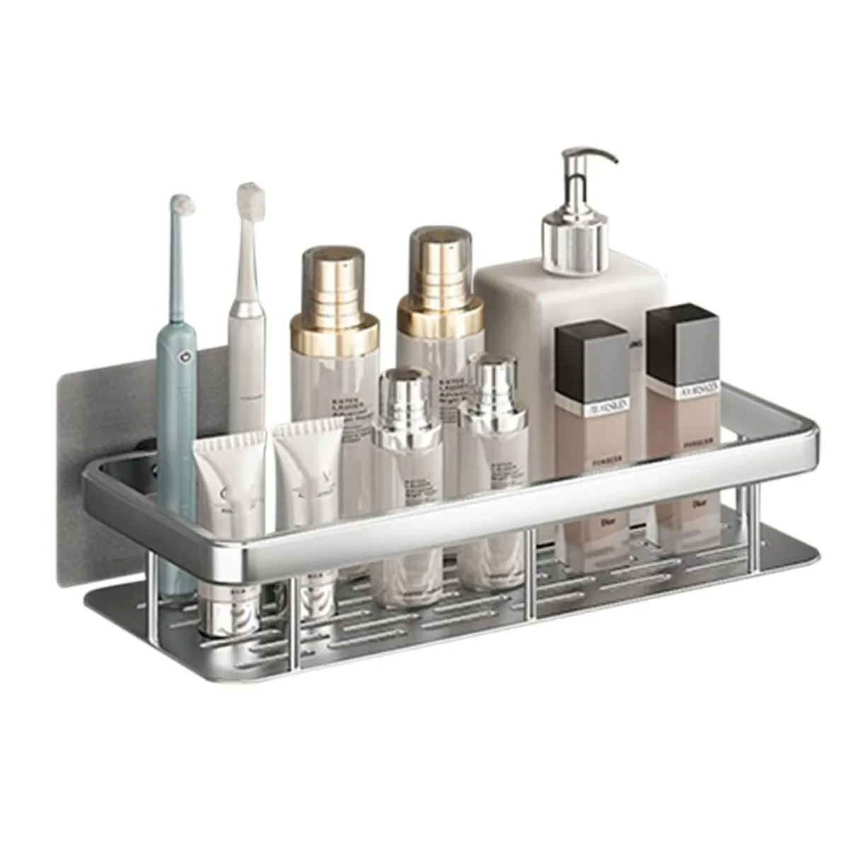 BAZUCA - Organizador De Ducha Repisa Baño Ducha Adhesivo Inoxidable