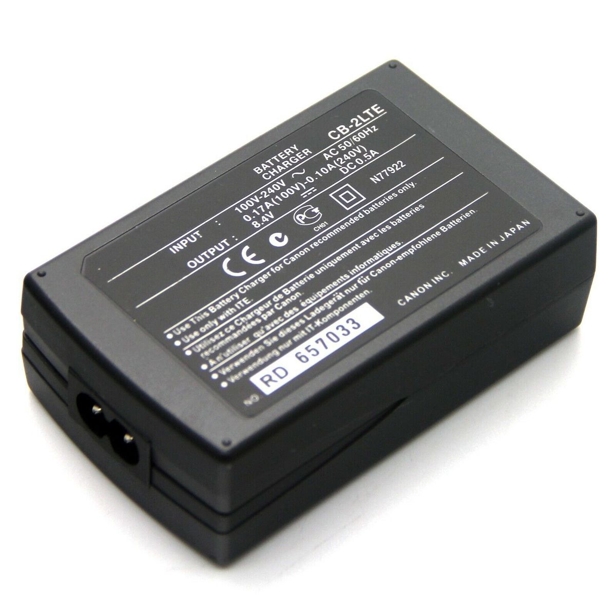 GENERICO - CARGADOR CB-2LT CB-2LTE ALTERNATIVO CANON