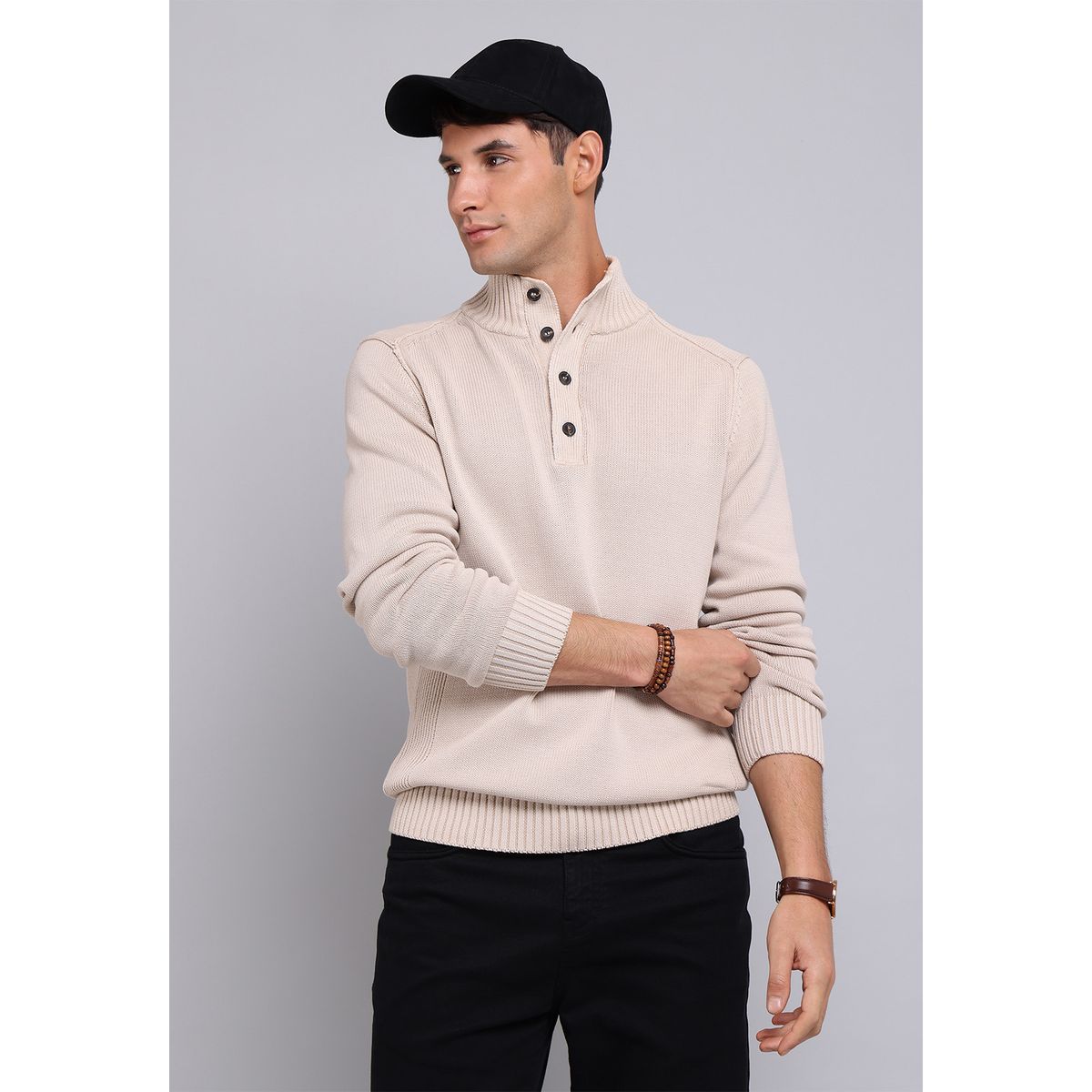 ARROW - Sweater Half Button Arrow ARROW