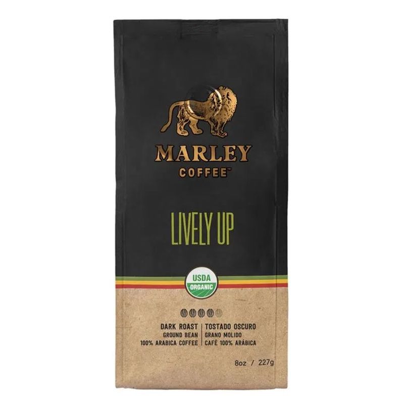 MARLEY COFFEE - Café Grano Molido Orgánico Lively Up Marley Coffee 227g