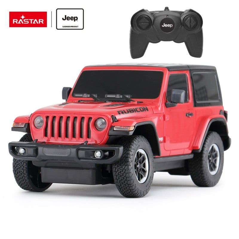 RASTAR - Auto a control remoto JEEP Wrangler JL Escala 1:24 Rastar RASTAR