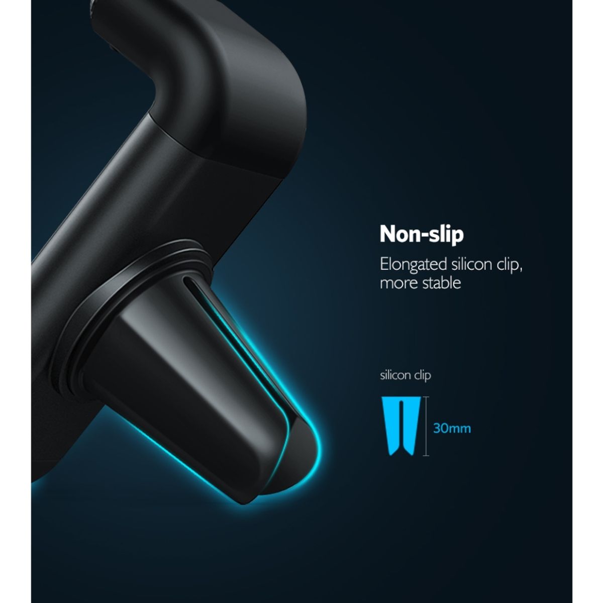 UGREEN - SOPORTE CELULAR TIPO CLIP PARA REJILLA DE VENTILACION AUTOMOVIL