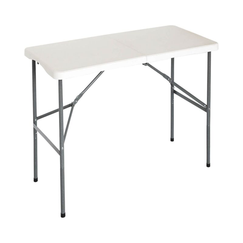 NORTHWEST - Mesa Plegable 122X60X74cm Blanca Northwest NORTHWEST