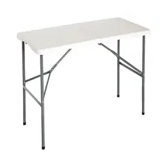 NORTHWEST - Mesa Plegable 122X60X74cm Blanca
