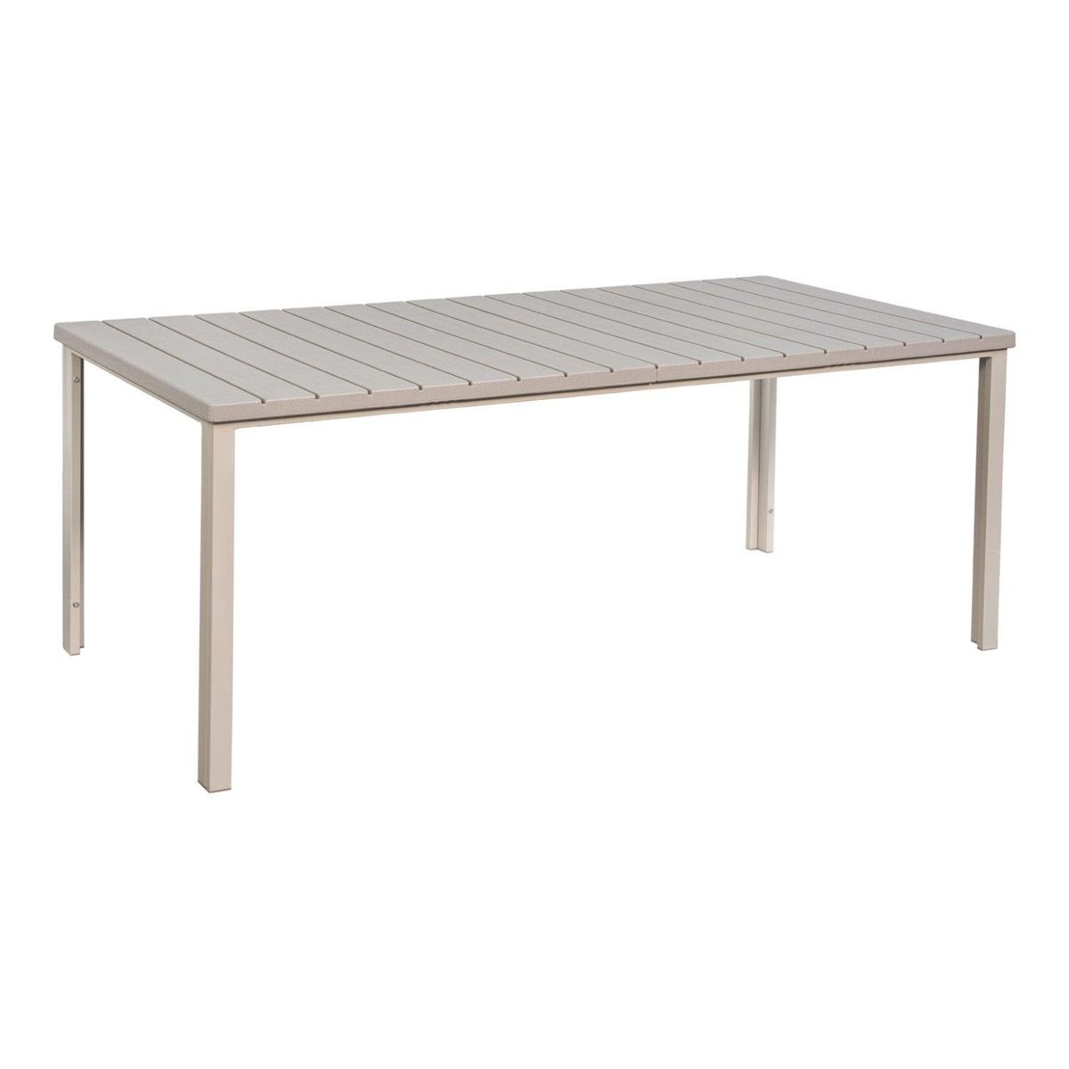 NORTHWEST - Mesa Terraza Polywood Impermeable 180x90cm Beige Northwest