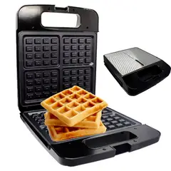 GENERICO - Maquina Wafflera Electrica Antiadherente De 4 Waffles
