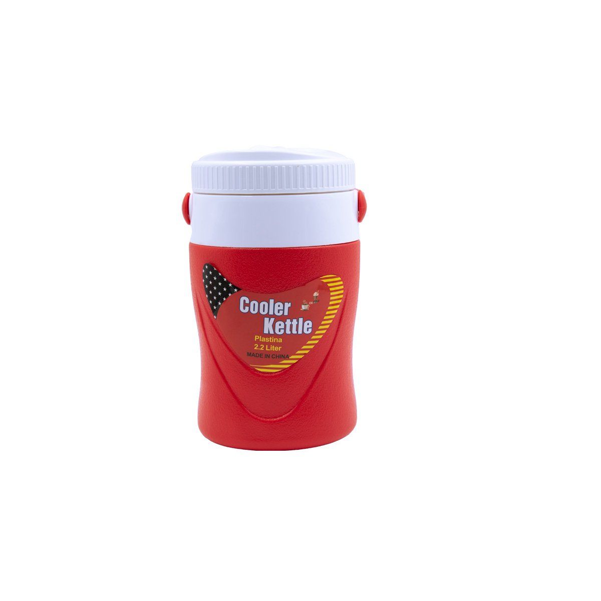 GENERICO - Cooler de agua 22lt rojo
