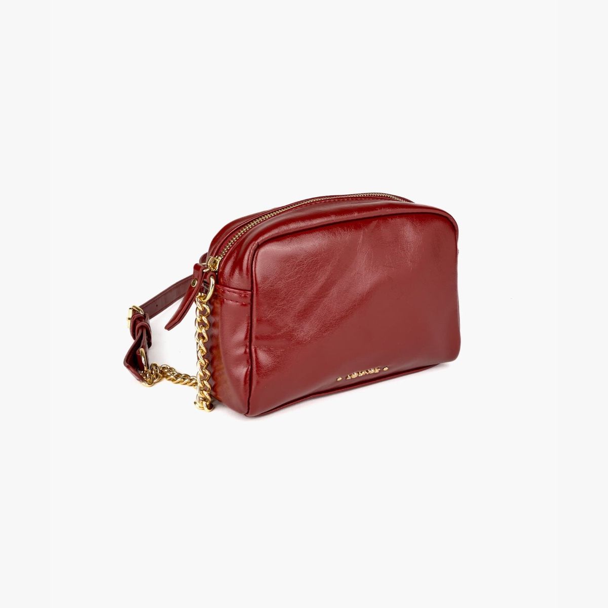 LOUNGE - Cartera Bandolera Mujer Croco Rojo