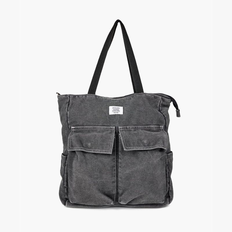 LOUNGE - Cartera De Hombro Mujer Denim Negro