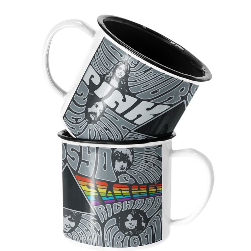 SM - Taza Enlozada Lechera Pink Floyd Rock SM