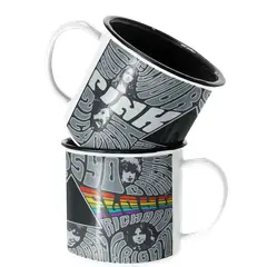 SM - Taza Enlozada Lechera Pink Floyd Rock