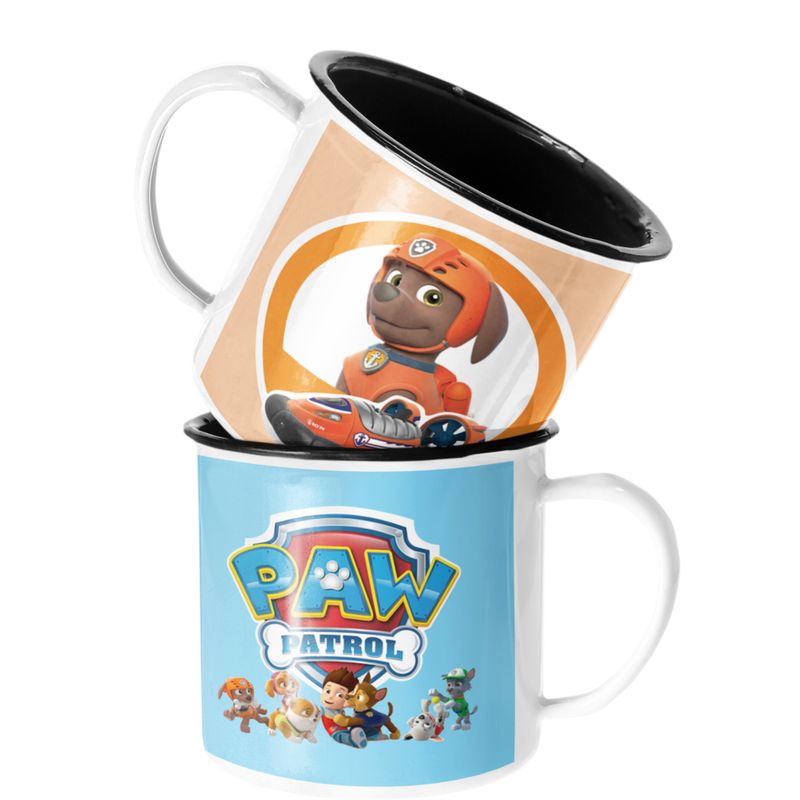SM - Taza Enlozada Lechera Skye Helicoptero Paw Patrol - Blanco