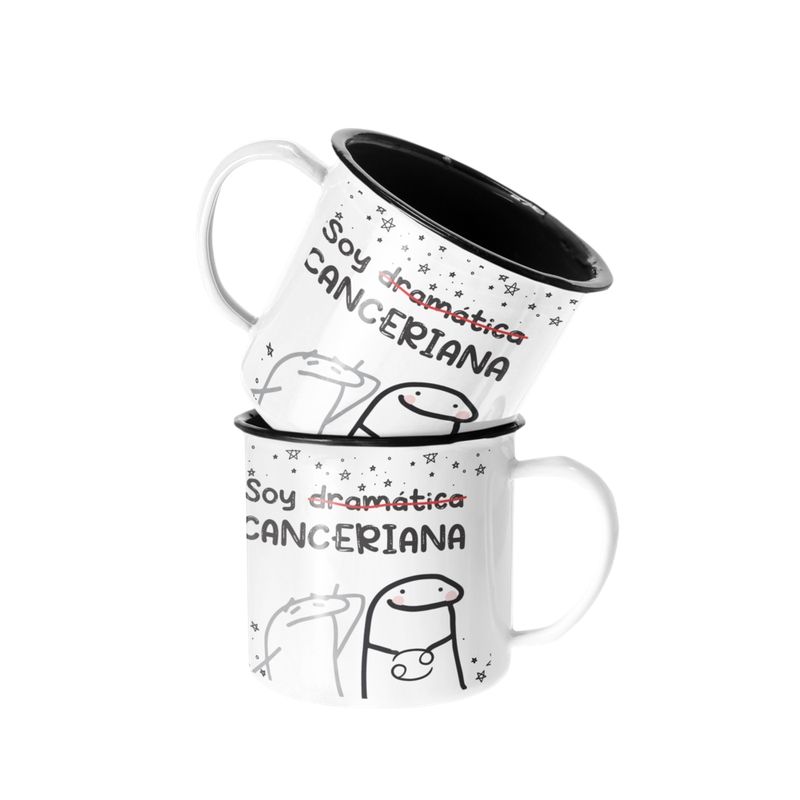 SM - Taza Enlozada Lechera Soy Dramatica Canceriana Horoscopo SM