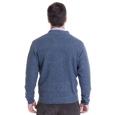 Imagen 2 del producto Sweater Cardigan Azul Marino KOTTING.