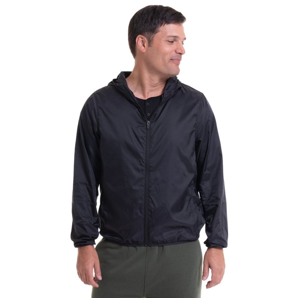 KOTTING - Cortavientos Deportivo Negro KOTTING