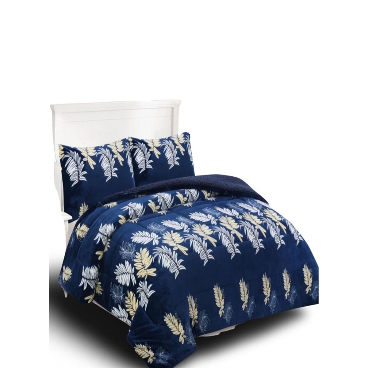 GENERICO - CUBRECAMA CON CHIPORRO PLAZA Y MEDIA