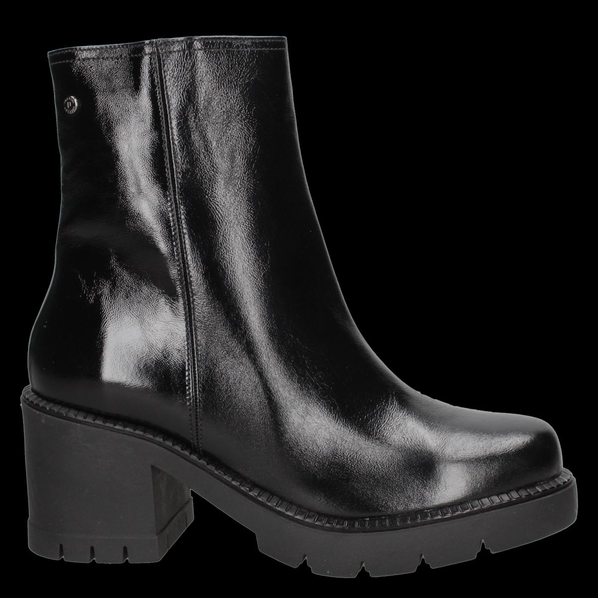 POLLINI - Botín Casual Mujer Negro Pollini