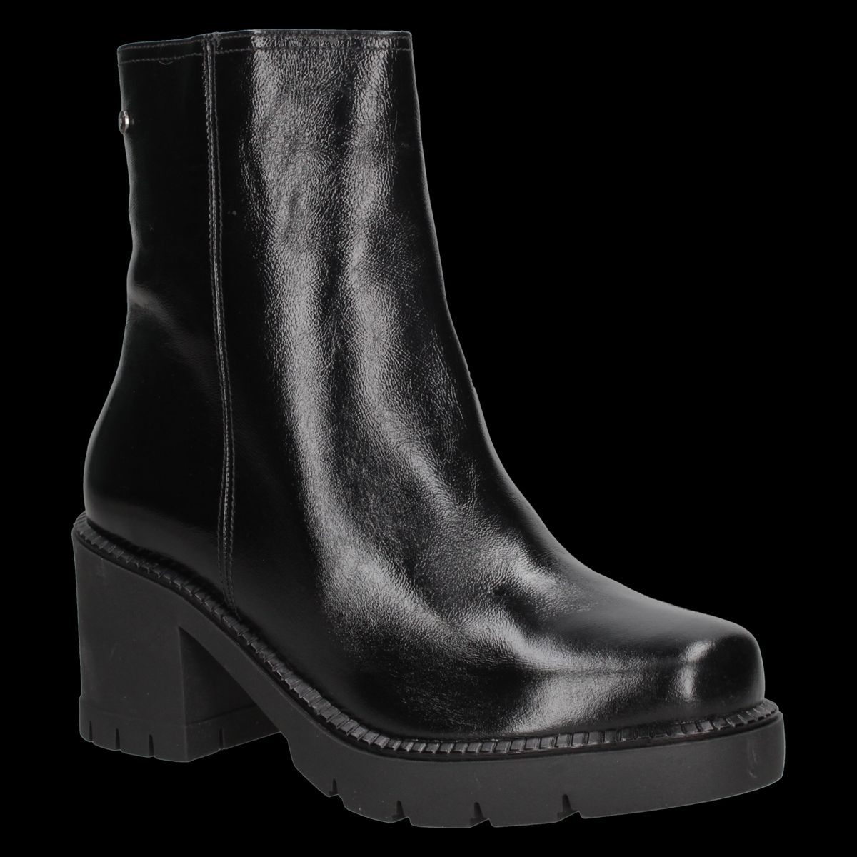 POLLINI - Botín Casual Mujer Negro Pollini