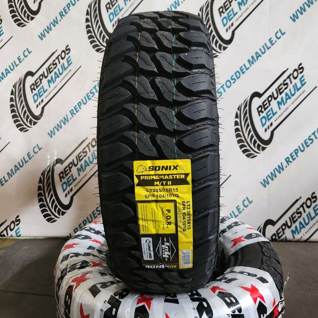 GENERAL TIRE - NEUMATICO 23575 R15 LT W SONIX PRIME MT II 104101Q 6PR
