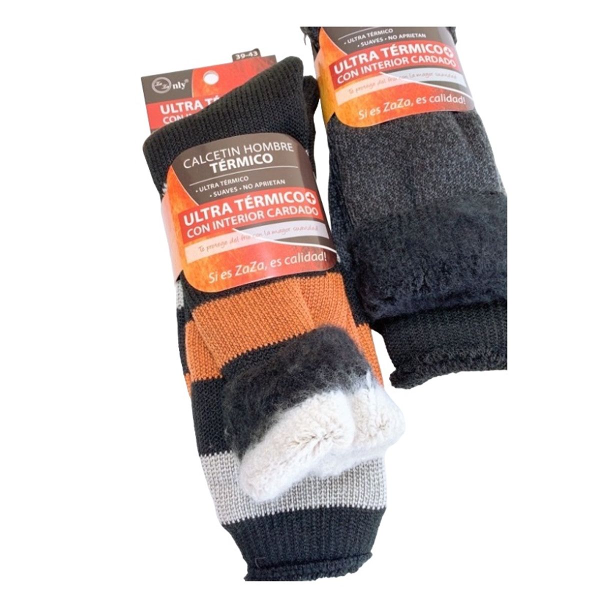 GARSIL - 12 Pares De Calcetines Hombre Ultra Térmico - Diabeticos - Suaves