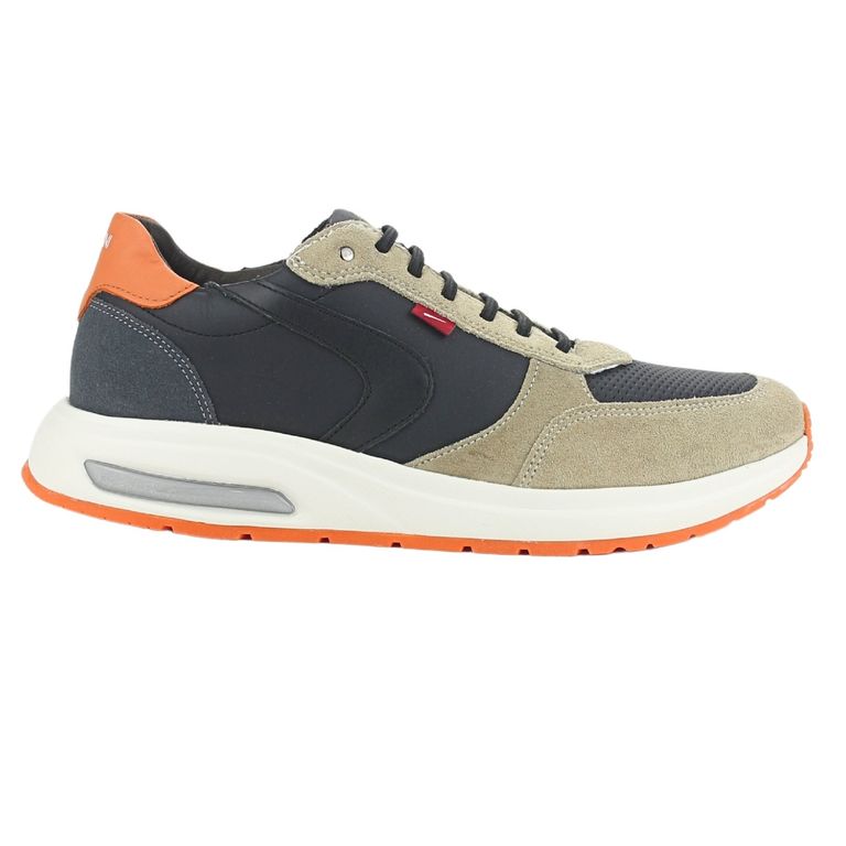 Zapatilla Hombre Negro Casual 9581
