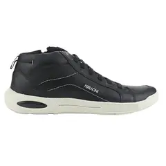 FERRACINI - Zapatillas Hombre Cuero Negro 2268F
